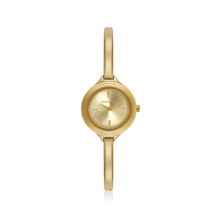 Image of Watches. Product name - Michael Kors Izzy Quartz Gold Tone Watch MK4929 in colour by brand - Michael Kors