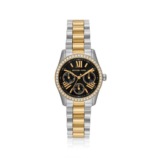 Image of Watches. Productname: Michael Kors Ladies 2-Tone Lexington Quartz Watch MK4925 in Watch colour by brand - Bevilles