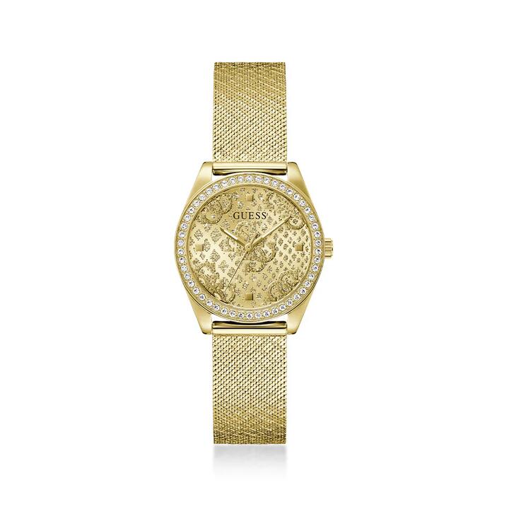 Image of Watches. Product name - Guess Boa Quartz Gold Tone Watch GW0748L2 in colour by brand - Guess
