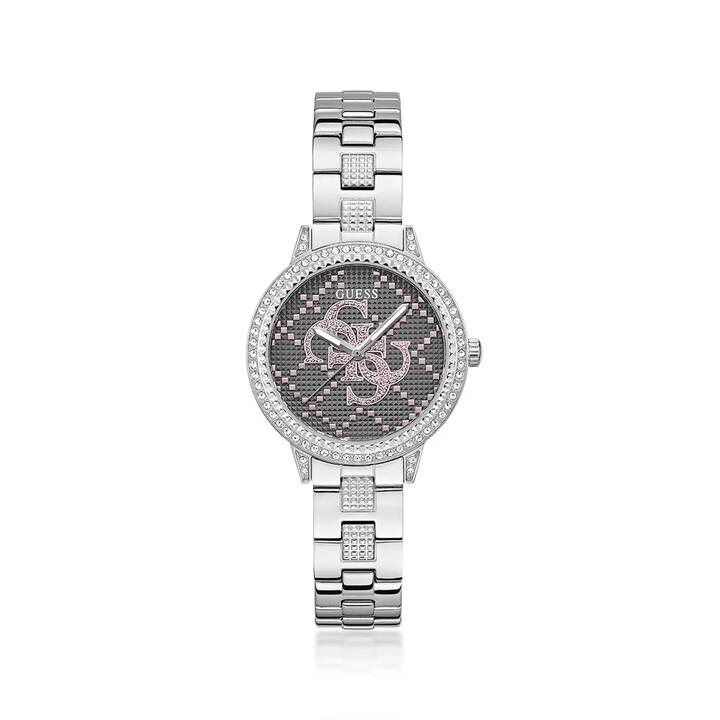 Image of Watches. Product name - Guess G-Lace Silver Tone Quartz Watch GW0944L1 in colour by brand - Guess