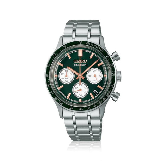 Image of Watches. Product name - Seiko Urban Sports Quartz Chronograph Watch SSB481P in colour by brand - Seiko