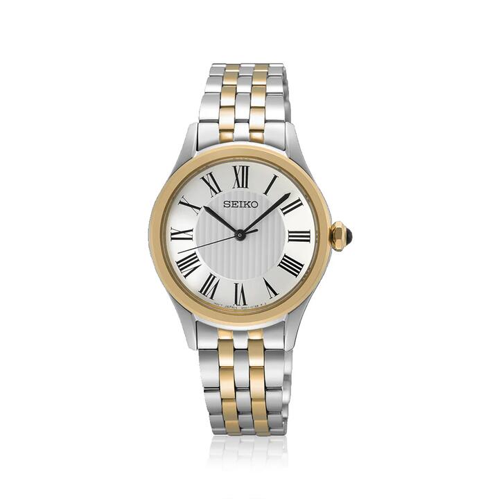 Image of Watches. Product name - Seiko Conceptual Caprice Two-Tone Quartz Watch SUR612P in colour by brand - Seiko