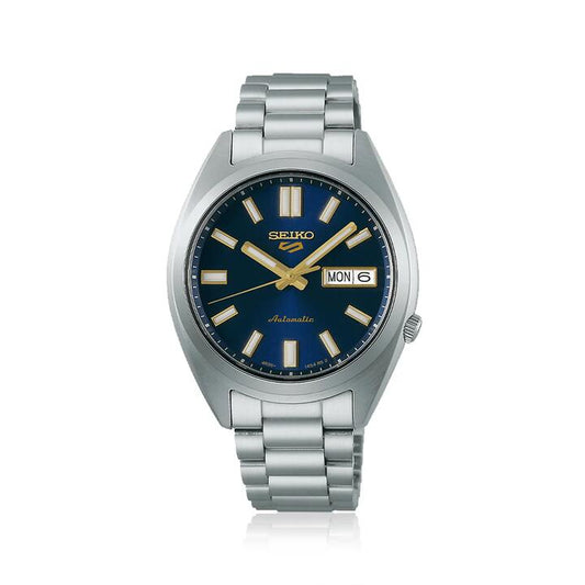 Image of Watches. Product name - Seiko 5 Sports Automatic Silver Tone Watch SRPL55K in colour by brand - Seiko