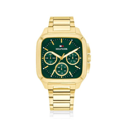 Image of Watches. Productname: Tommy Hilfiger Herald Multifunction Gold Tone Watch 1792223 in colour by brand - Tommy Hilfiger