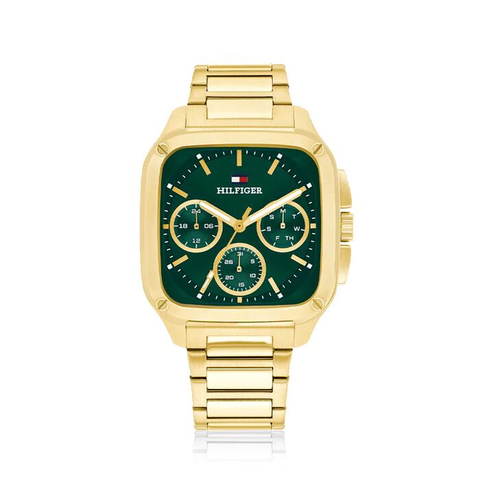 Image of Watches. Product name - Tommy Hilfiger Herald Multifunction Gold Tone Watch 1792223 in colour by brand - Tommy Hilfiger