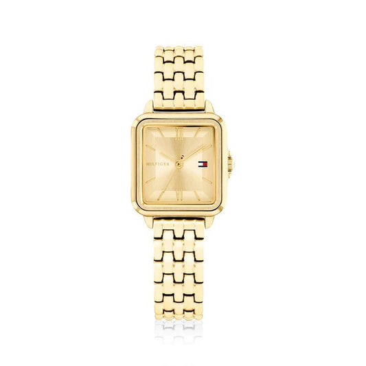 Image of Watches. Product name - Tommy Hilfiger Mia Quartz Gold Tone Watch 1782832 in colour by brand - Tommy Hilfiger