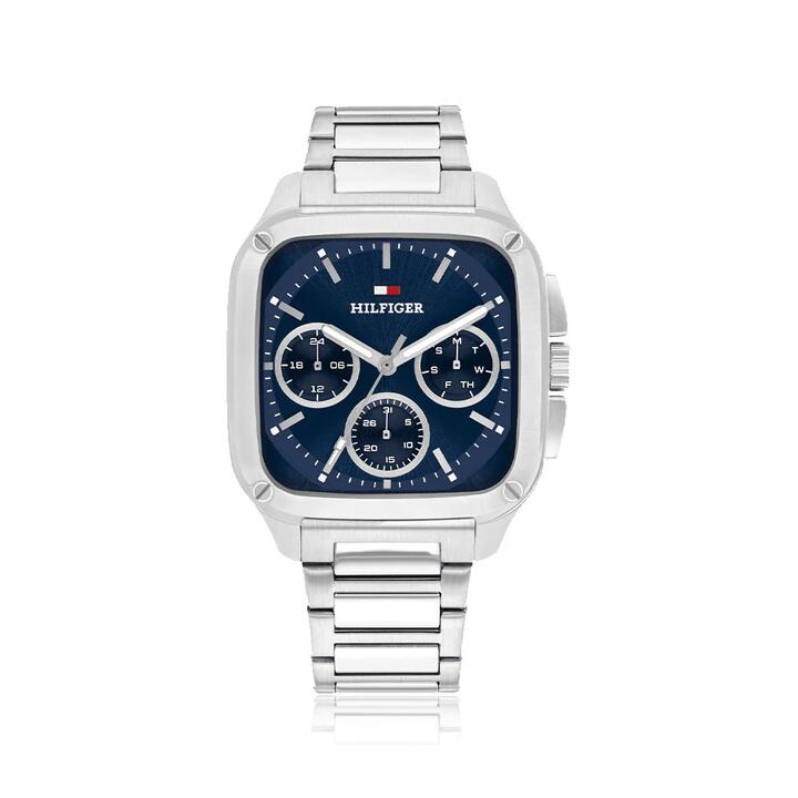 Image of Watches. Product name - Tommy Hilfiger Herald Multifunction Silver Tone Watch 1792222 in colour by brand - Tommy Hilfiger
