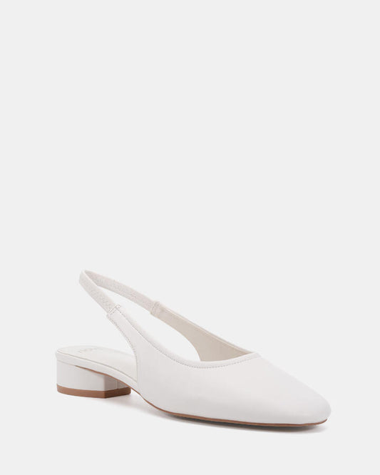 Image of Flats. Productname: Chiaki: Cream - Women's Casual Flat Closed in Neutral colour by brand - Novo