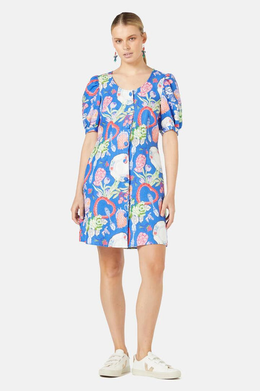 Image of Dresses. Product name - Favourite Things Dress in Print colour by brand - Gorman
