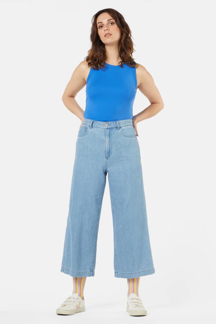 Image of Jeans. Product name - Vada Jean in Light Denim colour by brand - Gorman