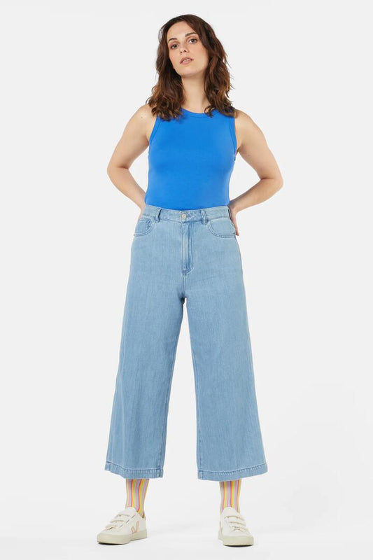 Image of Jeans. Product name - Vada Jean in Light Denim colour by brand - Gorman