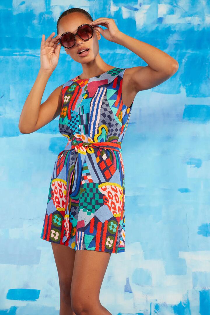 Image of Bodysuits. Product name - Unicorn Playsuit in Print colour by brand - Gorman