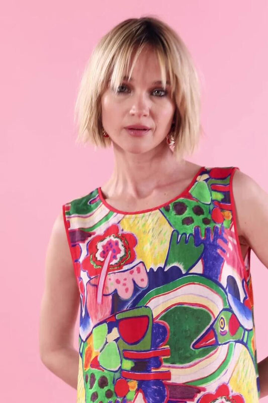 Image of Dresses. Productname: Femme Oiseau Dress in Print colour by brand - Gorman