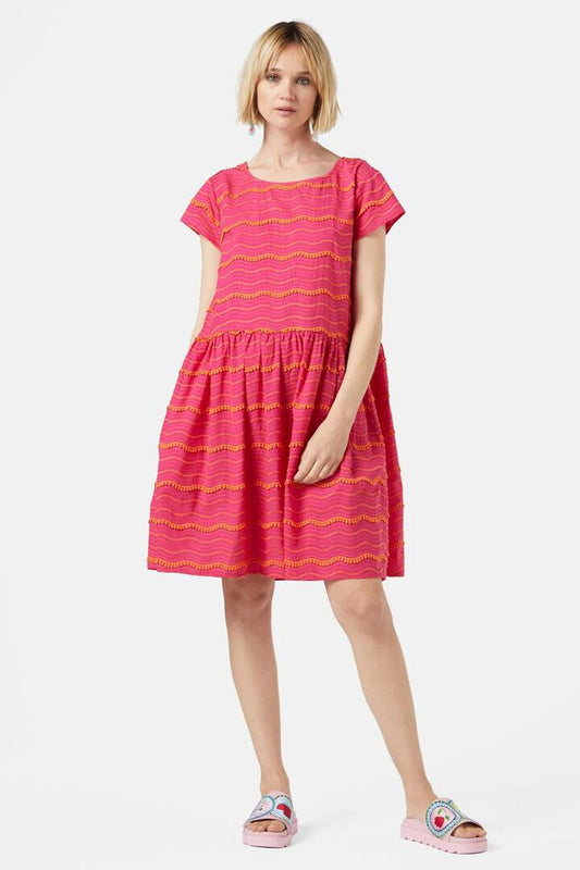 Image of Dresses. Productname: Surf The Wave Beach Dress in Pink colour by brand - Gorman