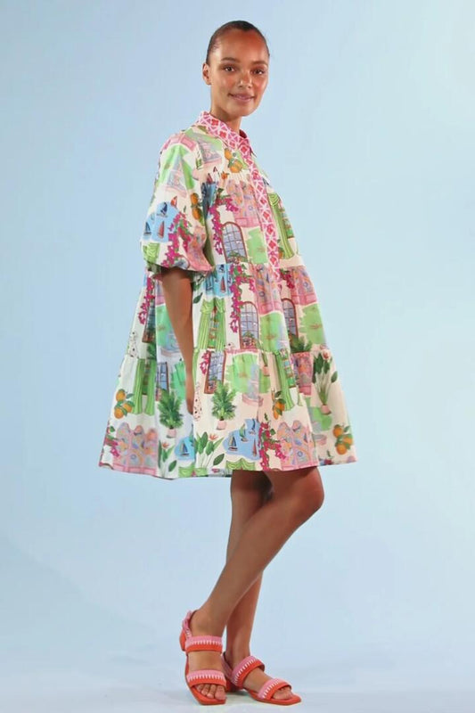 Image of Dresses. Productname: Monte Carlo Shirt Dress in Print colour by brand - Gorman