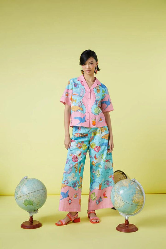 Image of Shirts. Productname: Souvenir Shirt in Print colour by brand - Gorman