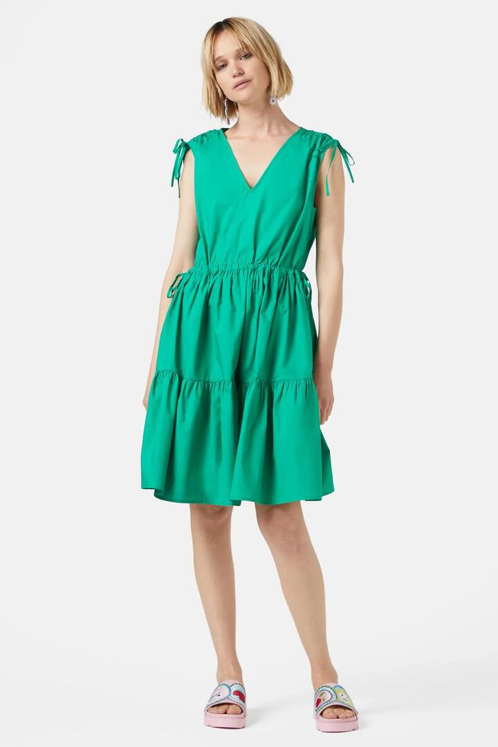 Image of Dresses. Product name - Elsie Smock Dress in Green colour by brand - Gorman