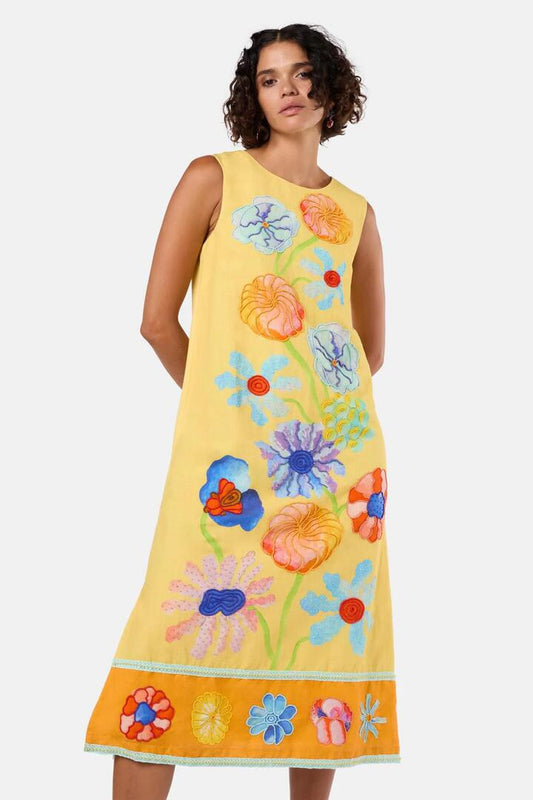Image of Dresses. Productname: Bouquet Emb Dress in Print colour by brand - Gorman