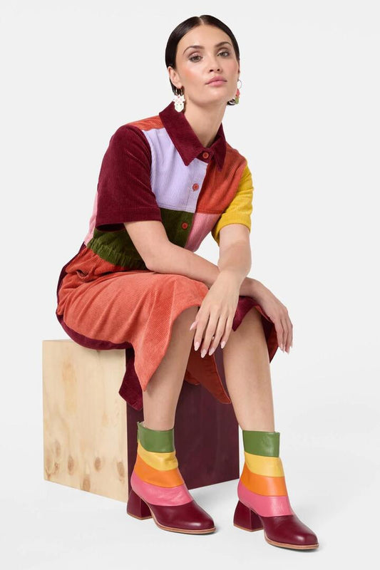 Image of Boots. Productname: Retro Spliced Boot in Multi colour by brand - Gorman