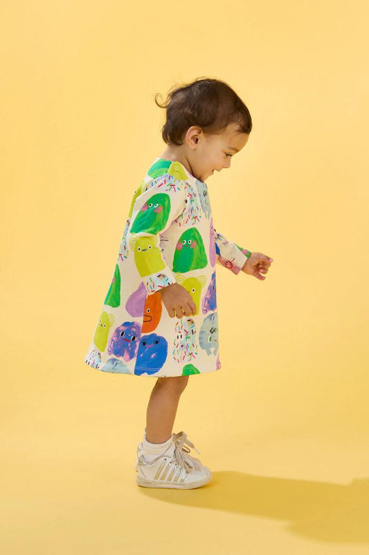 Image of Dresses. Productname: Boo Baby Dress in Cream colour by brand - Gorman