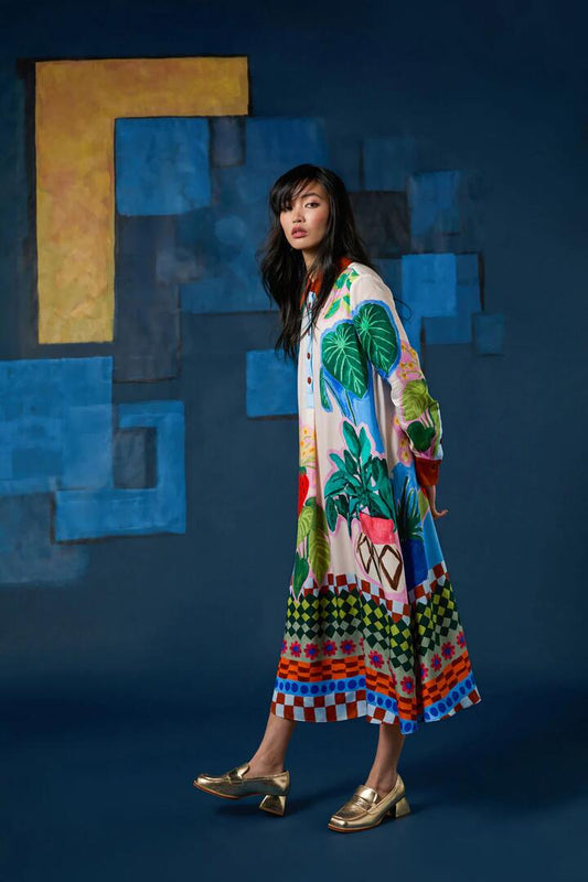 Image of Dresses. Productname: Windowsill Placement Dress in Print colour by brand - Gorman