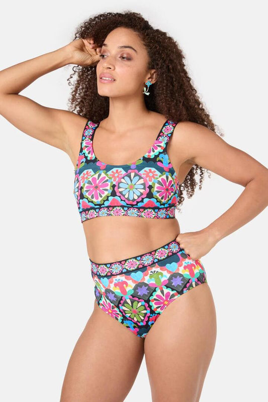 Image of Swimwear. Productname: Friendly Bikini Bottom in Print colour by brand - Gorman