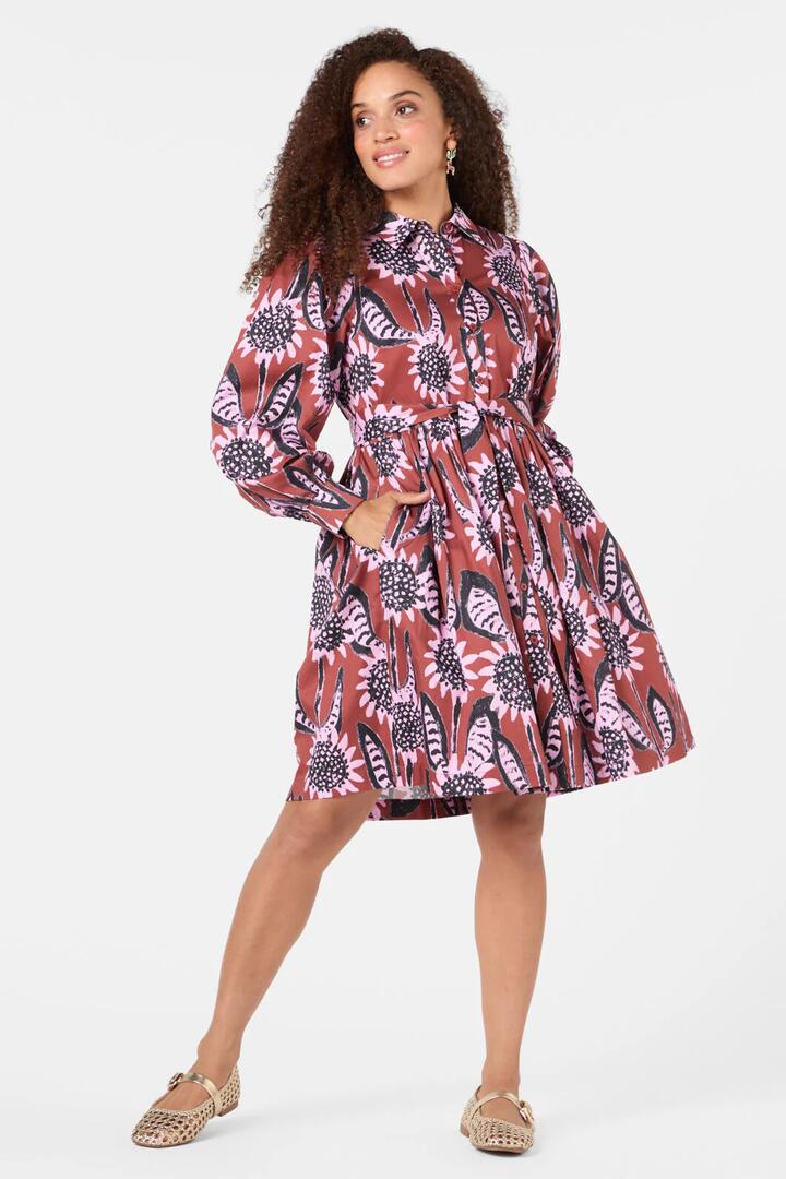 Image of Dresses. Productname: Sun Song Shirt Dress in Print colour by brand - Gorman