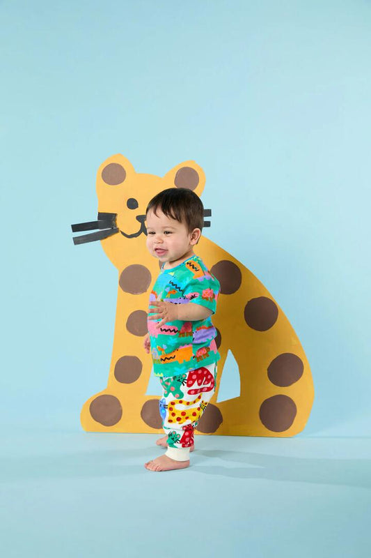 Image of T-Shirts. Productname: Snap Baby SS Tee in Green colour by brand - Gorman