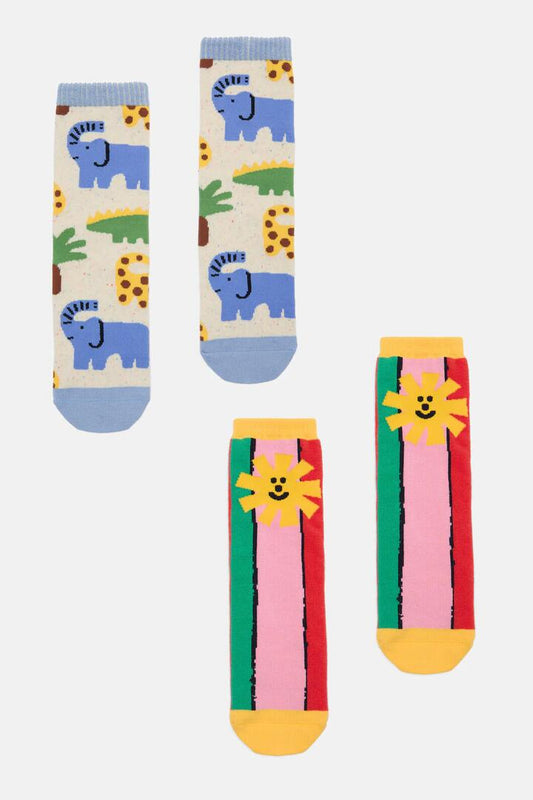 Image of Socks. Product name - Forrest Kids Sock Pack in Multi colour by brand - Gorman
