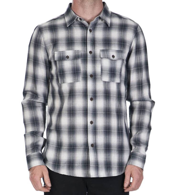 Image of Shirts. Productname: Oyster L/S Shirt in Red colour by brand - Dangerfield