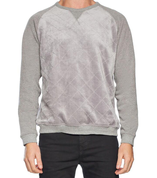 Image of a model wearing Tops. Productname: Zip Top in Grey colour by brand - Dangerfield