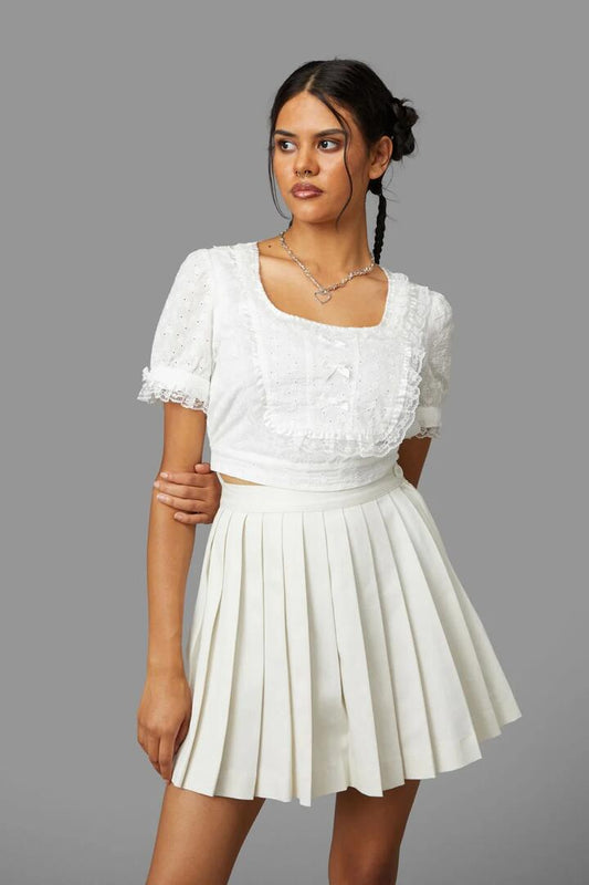 Image of Blouses. Productname: Tululah Blouse in Cream colour by brand - Black Friday