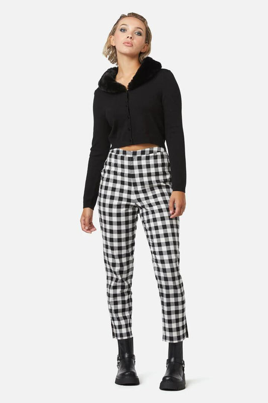 Image of Cardigans. Product name - Audrey Cardigan in Black colour by brand - Dangerfield