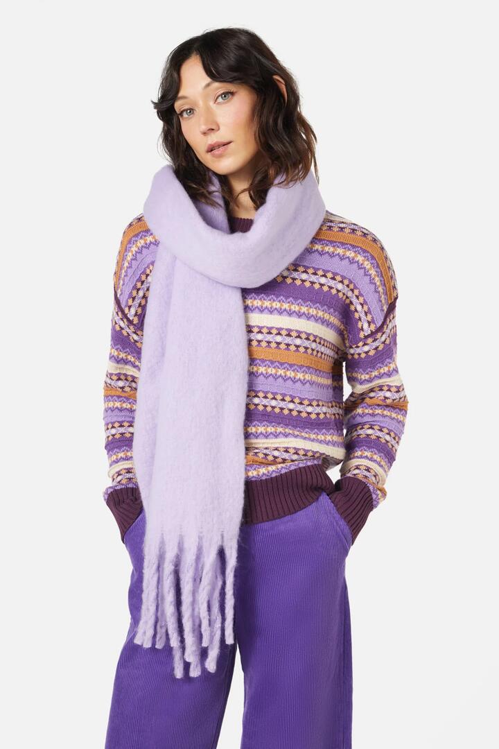 Image of Accessories. Productname: Solid Scarf in Lilac colour by brand - Princess Highway