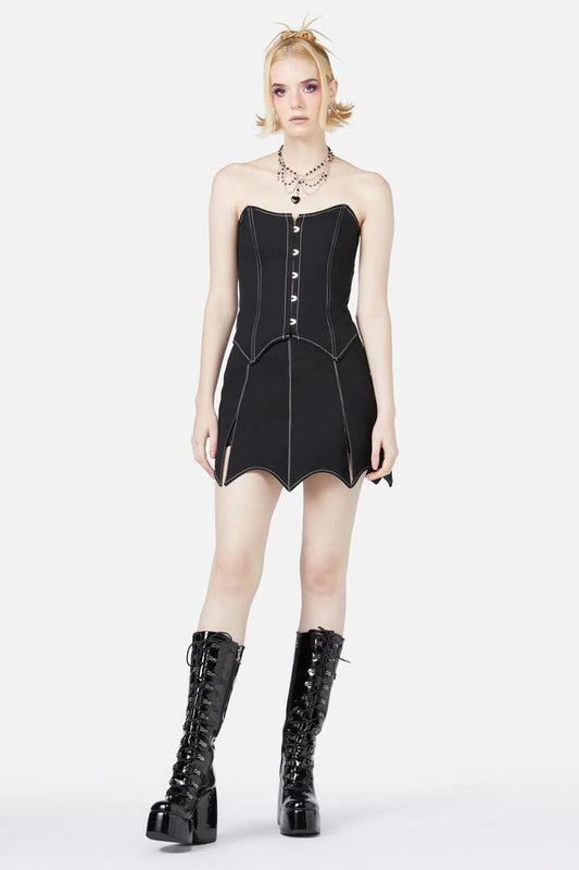 Image of Lingerie. Productname: Verona Corset in Black/Red colour by brand - Black Friday