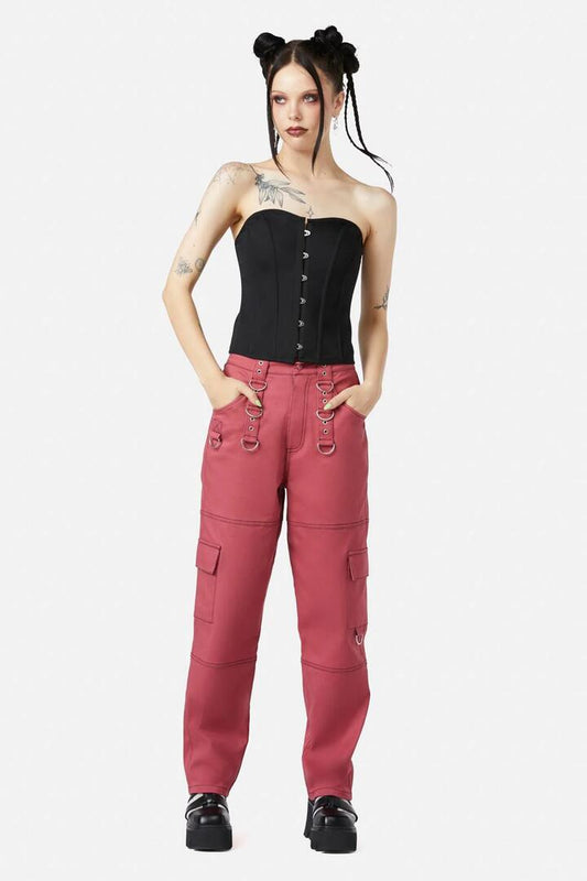 Image of Lingerie. Productname: Pottering Around Corset in Pink colour by brand - Black Friday