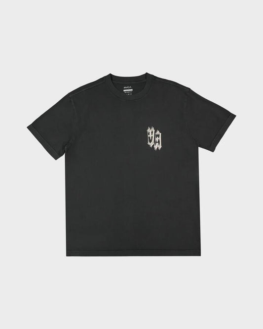 Image of T-Shirts. Productname: RVCA Mens Benji All See T-Shirt Pirate Black - in Pirate Black colour by brand - RVCA