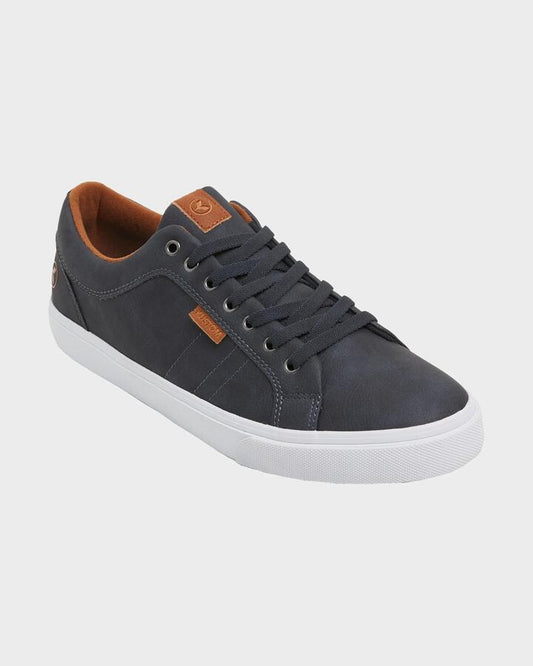 Image of Sneakers. Product name - Kustom Mens Dinetime Classic Sneakers Navy Supreme in Navy Supreme colour by brand - Kustom