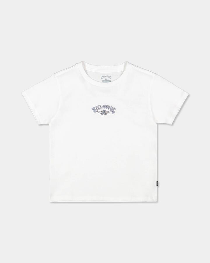 Image of T-Shirts. Productname: Billabong Boys 2-7 Groms Rose Arch T-Shirt White - in White colour by brand - Billabong