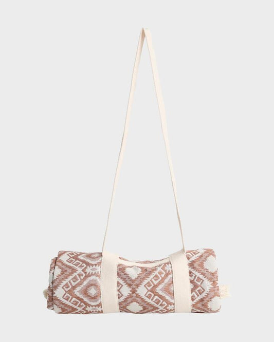 Image of Blankets. Productname: Roxy - Womens Altitude Change Beach Blanket - Camel - in Camel colour by brand - Roxy