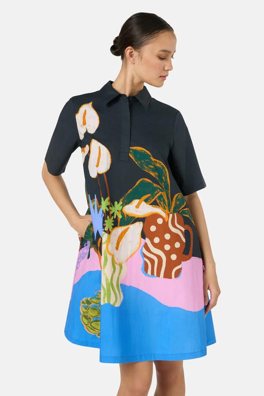 Image of Dresses. Productname: Natural Form Shirt Dress in Print colour by brand - Gorman