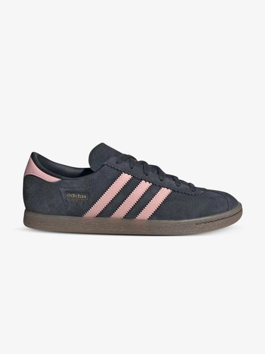 Image of Footwear. Productname: Adidas Women's Stadt Shoes in Carbon/Wonder Mauve/Gum5 colour by brand - Adidas