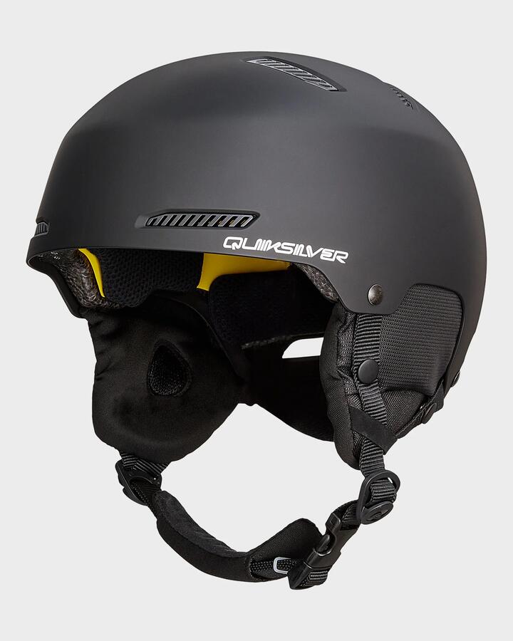 Image of Snowboards. Productname: Quiksilver - Mens Lawson Mips Snowboard Helmet - True Black - in True Black colour by brand - Quiksilver