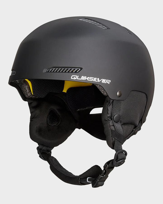 Image of Snowboards. Productname: Quiksilver - Mens Lawson Mips Snowboard Helmet - True Black - in True Black colour by brand - Quiksilver