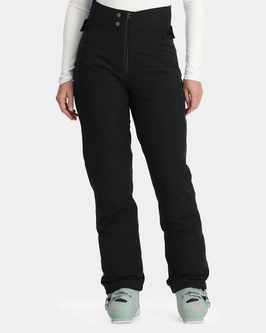 Image of a model wearing Pants. Productname: Spyder Womens Fuse Snow Pants Black - in Black colour by brand - Spyder