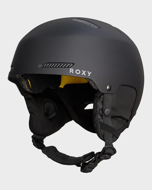 Image of Snowboards. Productname: Roxy - Womens Freebird Mips Snowboard Helmet - True Black - in True Black colour by brand - Roxy