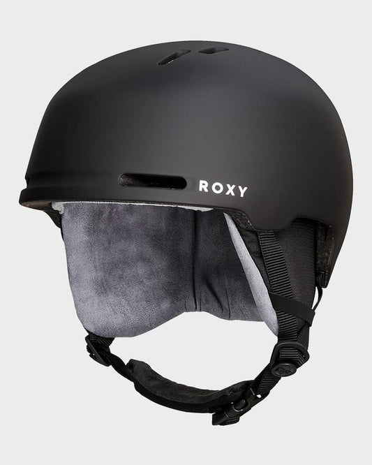 Image of Snowboards. Productname: Roxy - Womens Kashmir Snowboard Helmet - True Black - in True Black colour by brand - Roxy