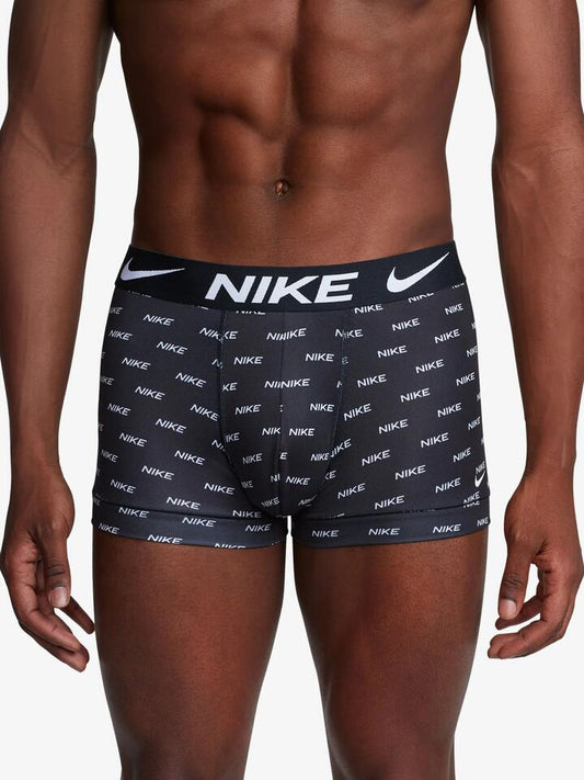Image of a model wearing Shorts. Productname: Nike Underwear Dri-Fit Essential Micro Trunks (Mixed 3-Pack) in Multi-Color colour by brand - Nike Underwear