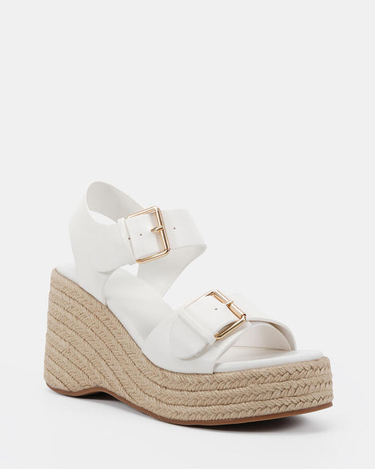 Image of Boots. Productname: Belva: White - Women's Wedge in Multi colour by brand - Novo
