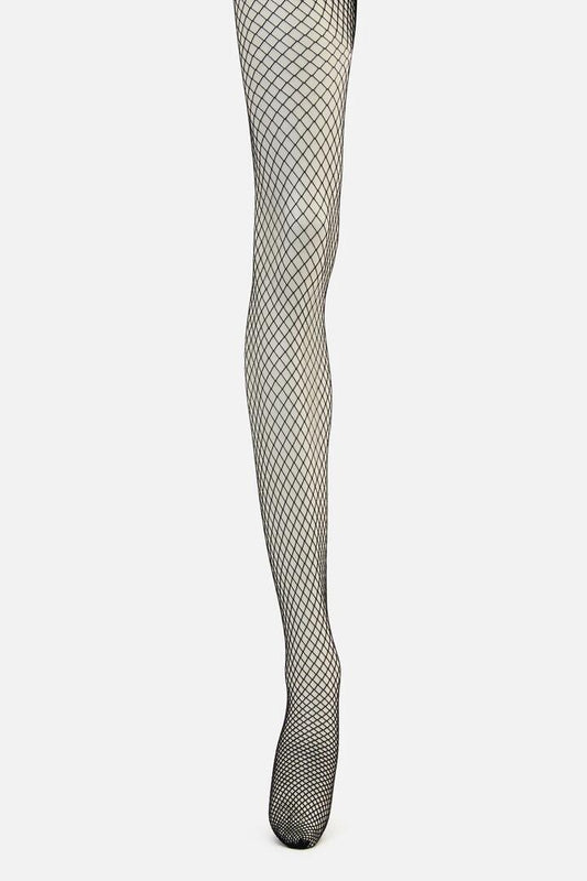 Image of Lingerie. Productname: Black Fishnet Tights in Black colour by brand - Dangerfield